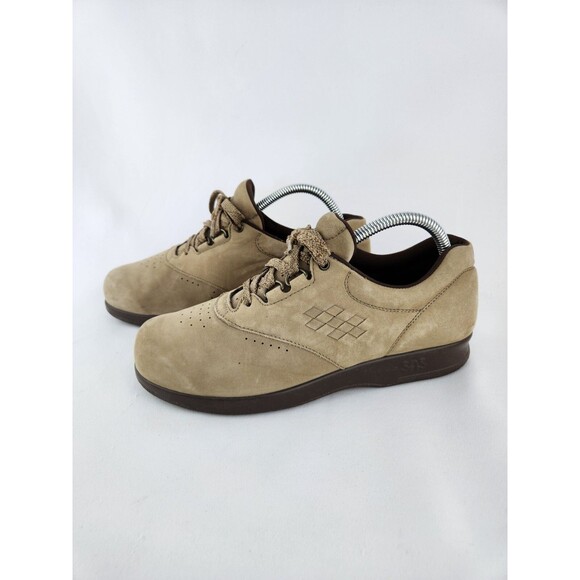 SAS Tripad Comfort Shoes Free Time Womens Size 8 M Suede Leather Walking -READ- - Picture 4 of 16